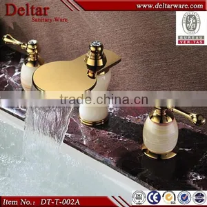 Axe Shape Bathub Waterfall Faucet , Bathtub Faucet 3 Hole Faucet With Shower thumbnail-1