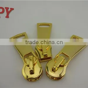 High Quality 15# Customized Gold Metal Zipper Slider thumbnail-3