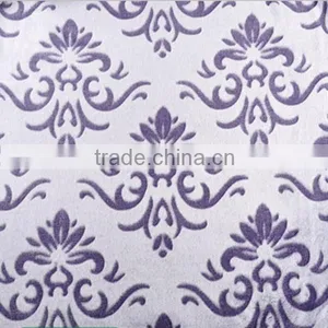 Flower Embossed Flannel Fleece Fabric,3d Bedding Sets Fabric thumbnail-4