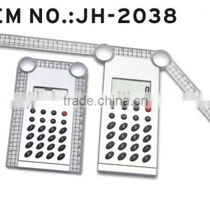 8 Digit Portable Eco-friendly Electronic Ruler Calculator thumbnail-4