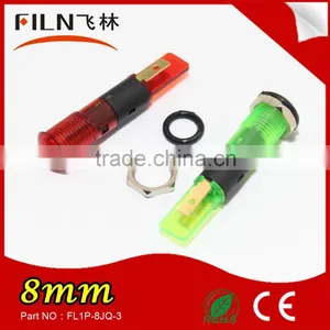 IP67 Network Analyz Plastic 8mm 24v Red White Green Blue Yellow Led Traffic Light thumbnail-1