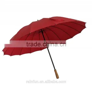 16k Manual Open Strong Windproof Golf Umbrella thumbnail-1