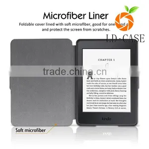 New Dormancy Smart Holster Cover Leather Case For Amazon Kindle Paperwhite thumbnail-3