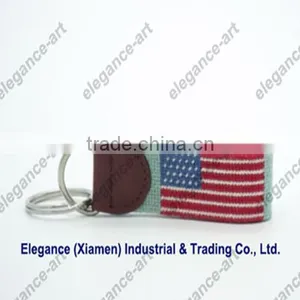 High Quality New Needlepoint Key Fobs thumbnail-2