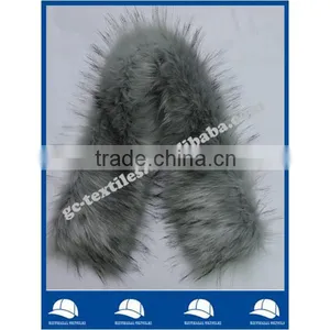 Top Quality New Fashion Knit Fur Scarf Factory thumbnail-1