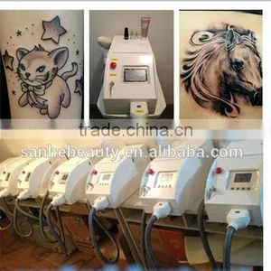 Sanhe 2 Years Warranty 1064 nm 532nm nd Yag Laser / Q-switch Nd:yag Laser Tattoo Removal/tattoo Laser thumbnail-6