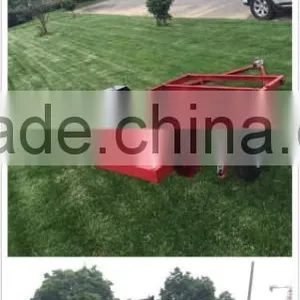 4x8 Powder Coated Folding Utility Trailer thumbnail-2