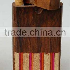 MANUFACTURER & EXPORTER OF NEW WOODEN DUGOUT SMOKING PIPE thumbnail-1