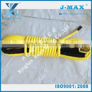 12strand 10mm*30m 12000lb Synthetic Winch Rope for Off-road Cars thumbnail-1