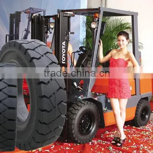 Solid Tire 10 Inch Rubber Wheel Tire thumbnail-1