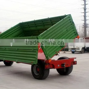 7CX--5 Europe Model Tipping Trailer -- 5ton Tractor Trailer -farm Tractor Trailer thumbnail-1