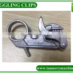 Cow Cattle Buffalo Leather Cast Aluminium Clamp thumbnail-6