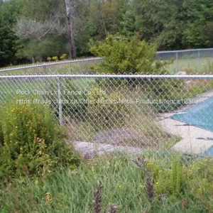 Chain Link Swimming Pool Fence thumbnail-2