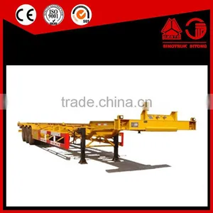 3 Axles 40 FT Container Chassis Semi Trailer For Sale thumbnail-2