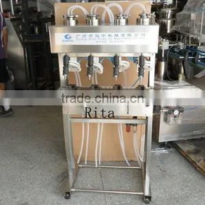 4 Heads Toilet Water Vacuum Filling Machine thumbnail-1