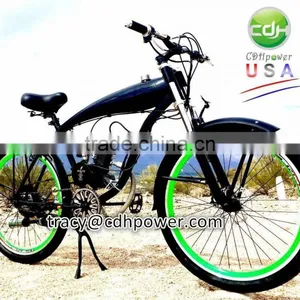 CDH 26' Super MOTORIZED Bike With Spoke Wheel/GT-2A , Green Wheel thumbnail-1