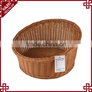 Wholesale in Bulk Bevel Round Shape Fruit Storage Basket Bread Display thumbnail-4