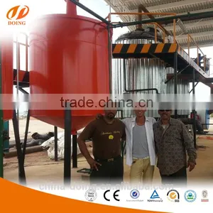 Waste Oil Distillation Machine Tire Oil to Diesel Application to Electric Generator thumbnail-3