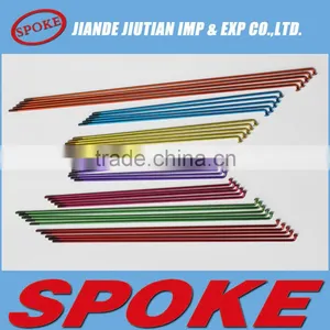 High Quality Cheap Bicycle/motorcycle Cataphoresis Colour Spoke thumbnail-2