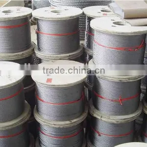 Galvanized Steel Wire Rope, Pvc Coated Steel Wire, Elevator Steel Wire Rope thumbnail-1