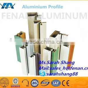 White Powder Coat Aluminum Extrusion Profile for Window Use thumbnail-3