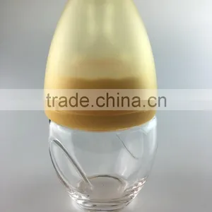 Borosilicte Newborn Baby Glass Feeding Bottle thumbnail-1