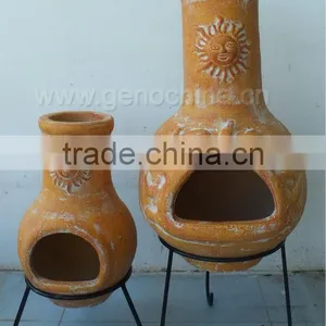 Garden Supply Outdoor Clay Chimineas thumbnail-1