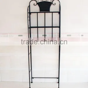 Metal 3 Shelf Bathroom Storage Organizer Spacesaver Towel Over Rack Toliet thumbnail-3