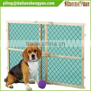 Cheap Simple Unfinished Sanded Outdoor Wood Dog Fence thumbnail-1