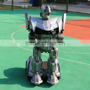 New Children Gifts Entertainment Ride On Robot Car, Electric Multi-functional Educational Children Ride On Transformer Car Robot thumbnail-1