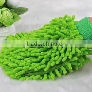 Small Order Stock Strong Absorb Shenil Double Side Home Cleaning Gloves thumbnail-1