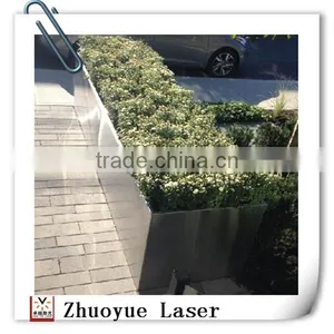 Stainless Steel Flower Planters With Laser Cutting Bending and Welding/sheet Metal Farication/metal Flower Pots Fabrication thumbnail-2