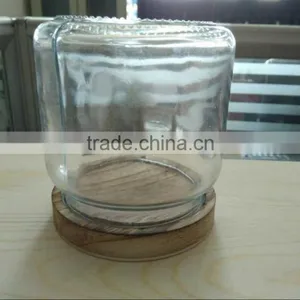 Antique Color High Quality Wholesale Wooden Cover for Glass Bottle thumbnail-1