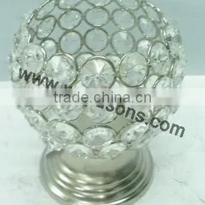 2015 FASHIONAL WEDDING CENTERPIECES HANGING CRYSTAL VOTIVE DECORATIONS thumbnail-3