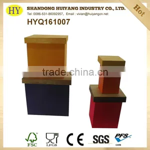 Custom New Design Cheap Wooden Gift Box Packaging thumbnail-1