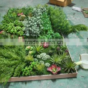 Artificial Green Plants Wall for Sale thumbnail-3