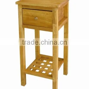 Outdoor Wooden Flower Shelf thumbnail-3
