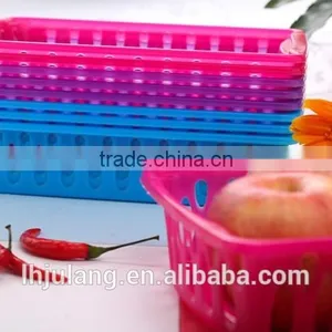 Useful BPA-Free Medium Size Plastic Washing Basket/ Fruit Vegetable Basket thumbnail-4