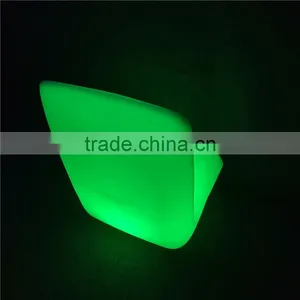 Modern Outdoor Lounge Furniture Rechargeable LED Lighting Bar Sofa Chairs for Event thumbnail-6