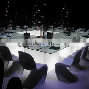 Shenzhen 40cm Sturdy Stylish Illuminated LED Cube Seat thumbnail-3