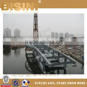 Installation for Highway Passenger Foot-bridge, The Whole Hoisting for Footbridge in Industrial Area(BF08-Y10056) thumbnail-3