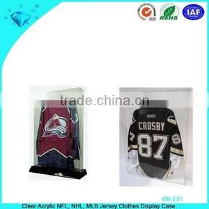 Clear Acrylic Jersey Clothes Display Case thumbnail-1
