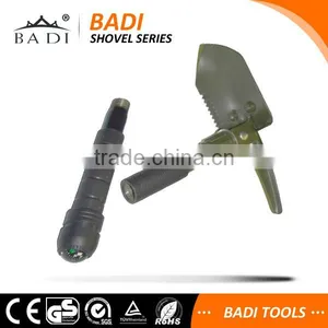 Carbon Fiber Handles Outdoor Survival Camping Shovel With Compass thumbnail-1