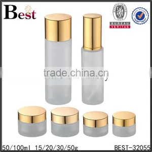 50ml 100ml 200ml Glass Bottle Cylinder Round Frosted 200ml Glass Bottle Size Cosmetir Toner 200ml Empty Glass Bottle thumbnail-6