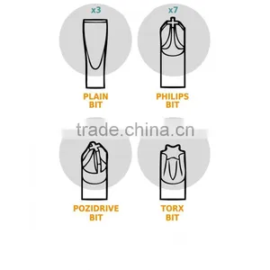 31 Pcs/set Chrome Vanadium Steel Torx Hex Head Screwdriver Bit Set With Bit Holder thumbnail-5