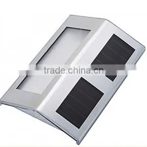 Waterproof Solar Power Night Lights,2pcs LED Stair Light,solar Outdoor Night Light thumbnail-1