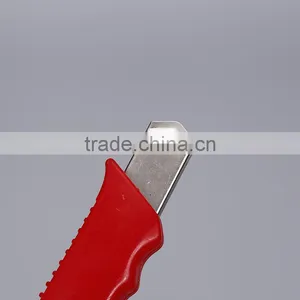 High Quality Box Cutter Carbon Steel Tool Knife PP Sliding Knives With Button thumbnail-5