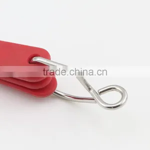 4pcs Stainless Steel Mini Measuring Spoon Sets With Red Handle thumbnail-3