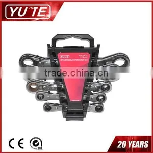 The High Quality 5pcs Offset Ratchet Wrench Sets&combination Ratchet Spanner thumbnail-1