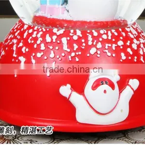 Hot Sale Snowflake Christmas Snow Globe Musical Christmas Snow Globe thumbnail-2